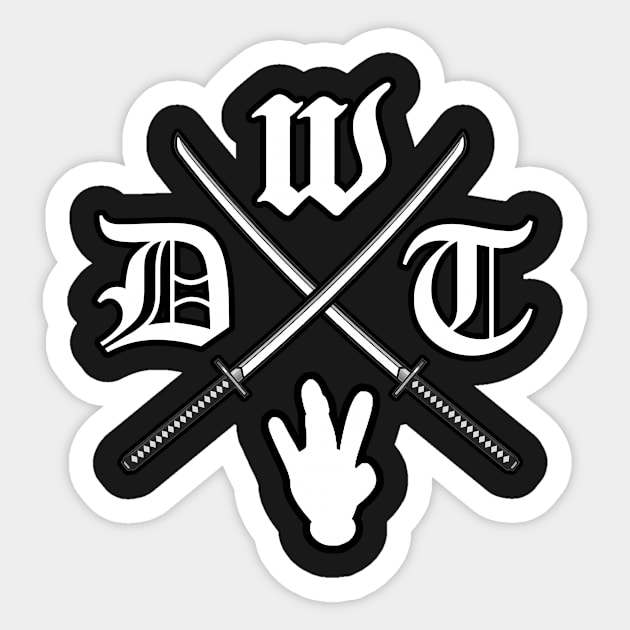 1st Gen "InkdbyWest" Logo Sticker by inkdbywest